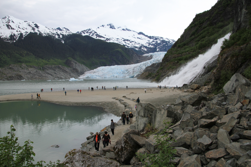 Mendenhall Glacier and Nugget Falls - Juneau, Alaska