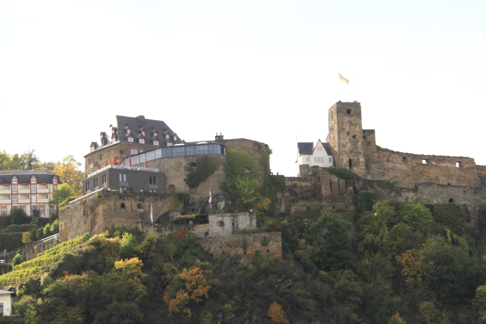Cruising down the Rhine River - castle after castle.