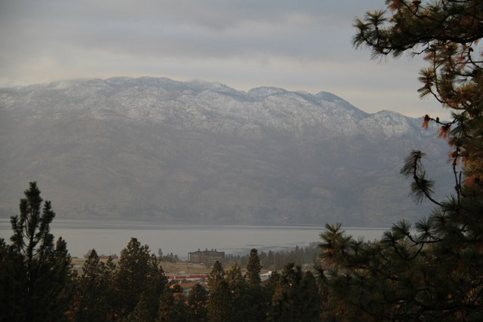 Okanagan Lake from West Kelowna, BC