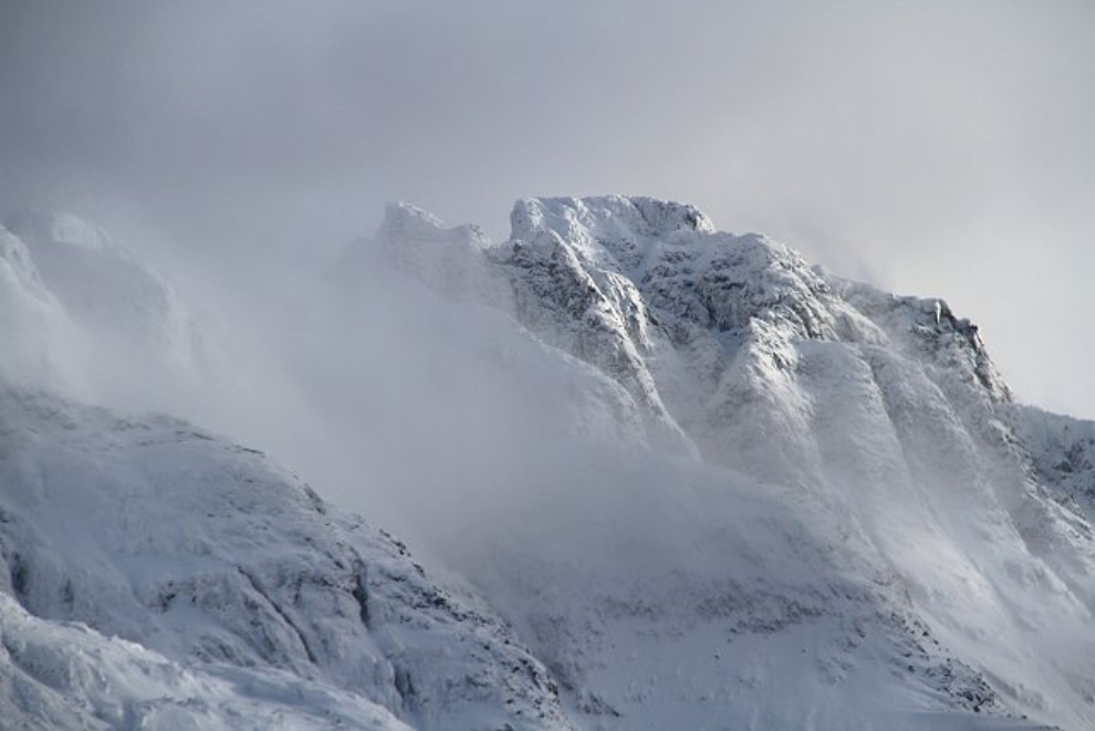 Dramatic mountains at Skagway, Alaska