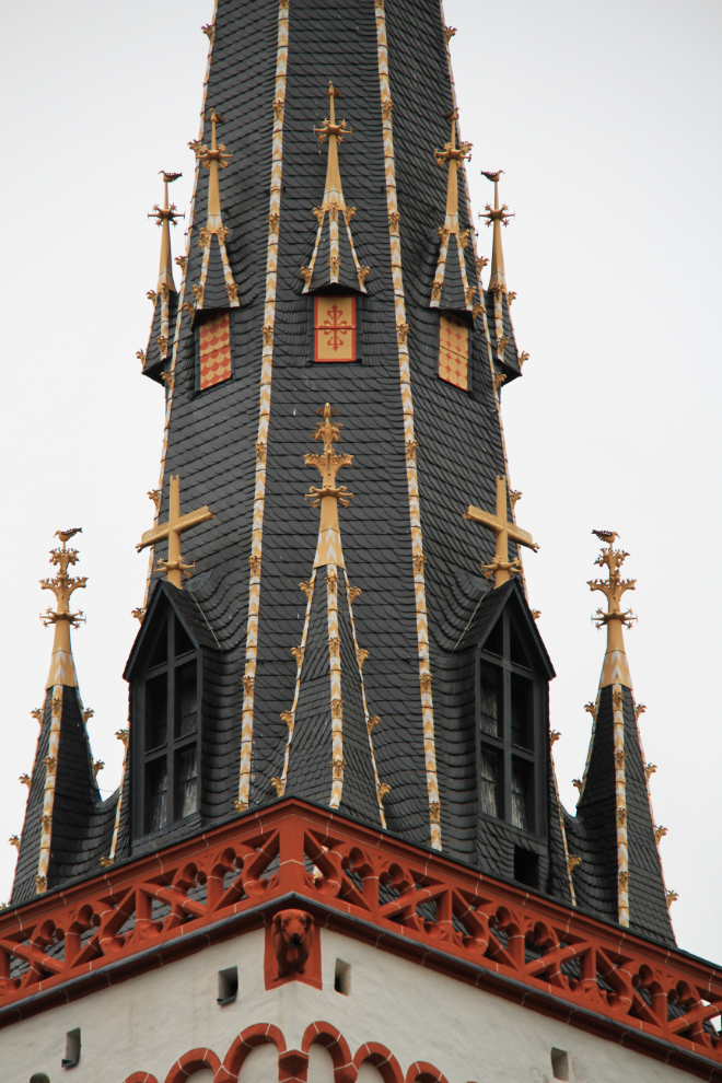 Church steeple at Ediger-Eller, Germany