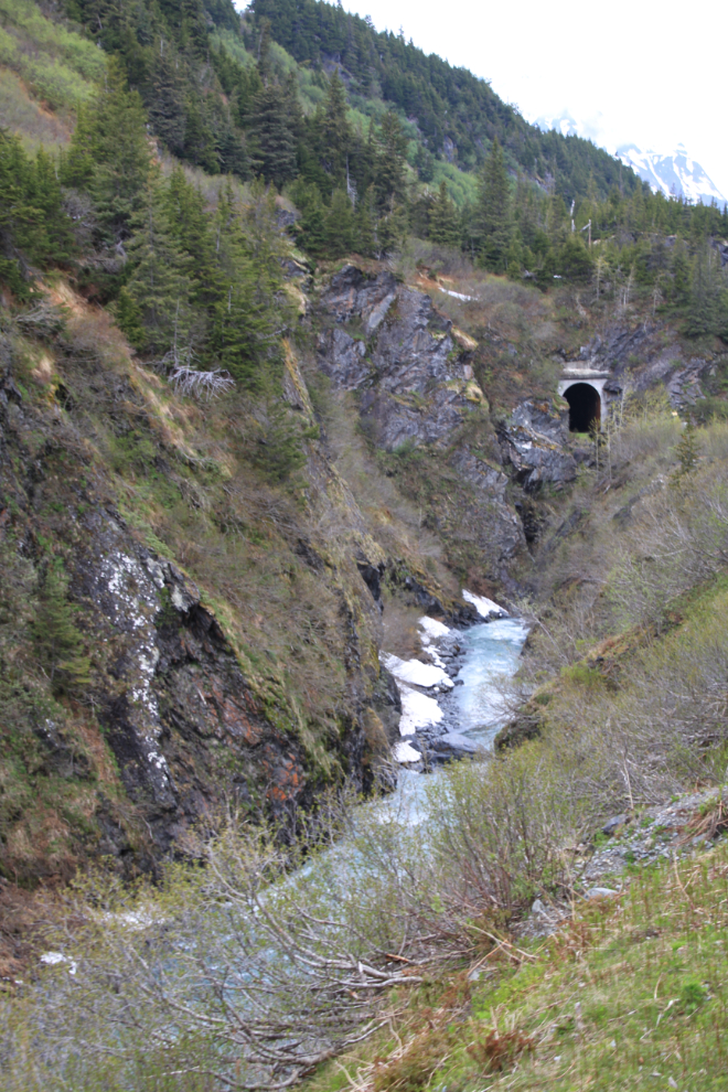Alaska Railroad between Seward and Anchorage