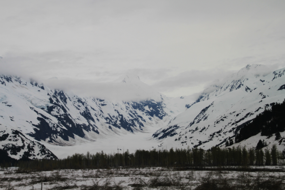 Skookum Glacier along the Alaska Railroad