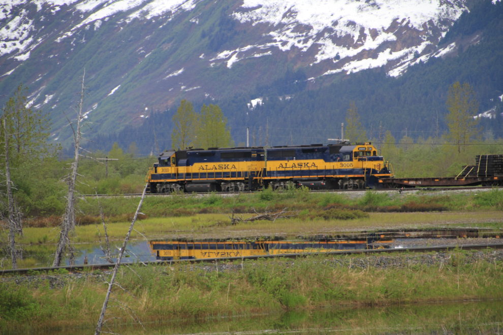 Alaska Railroad at Portage