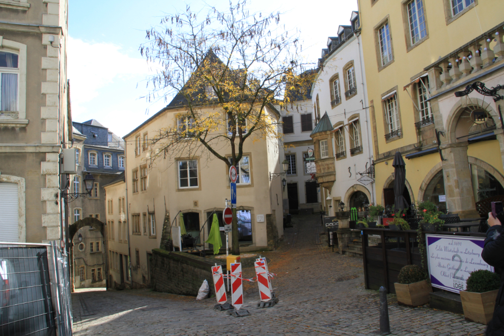 The historic district of Luxembourg