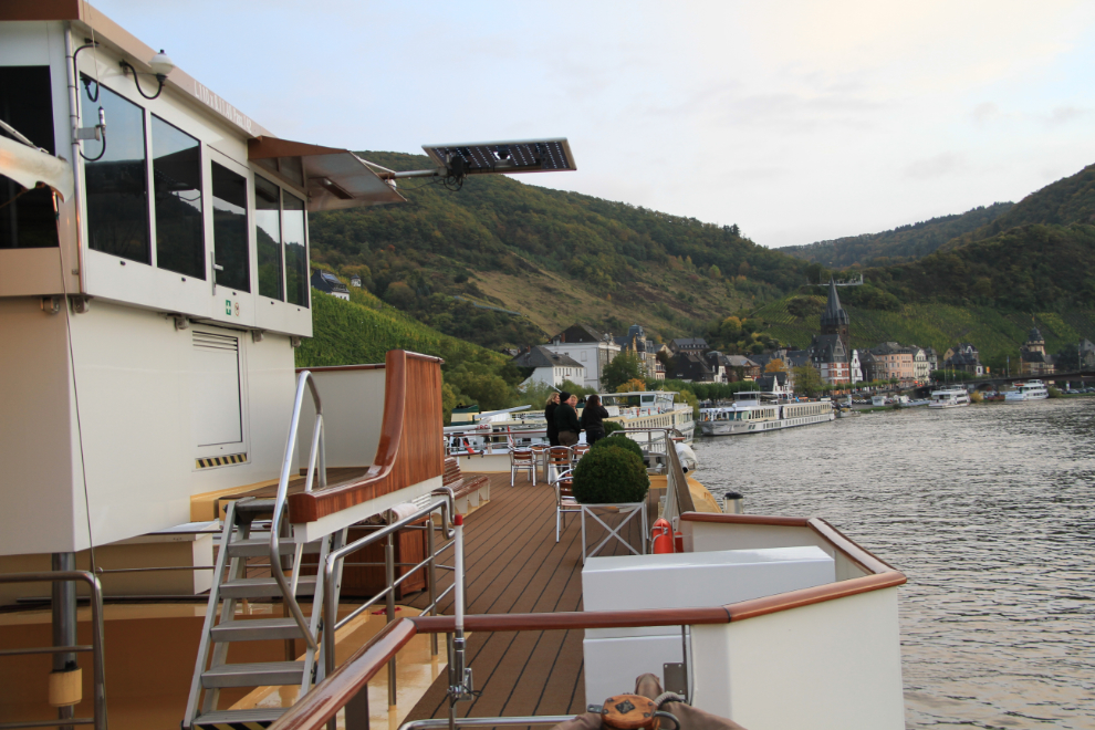 Approaching Bernkastel on the River Queen