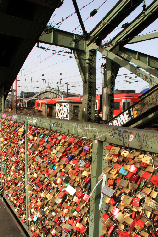 Love padlocks - Cologne, Germany