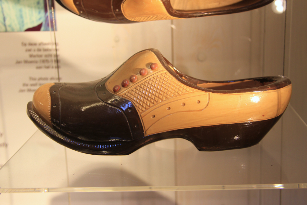Stylish wooden shoes at Zaanse Schans