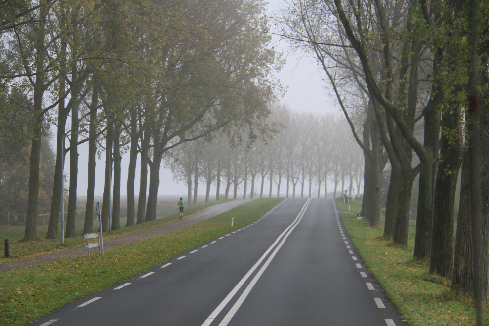The quiet road from Zaanse Schans