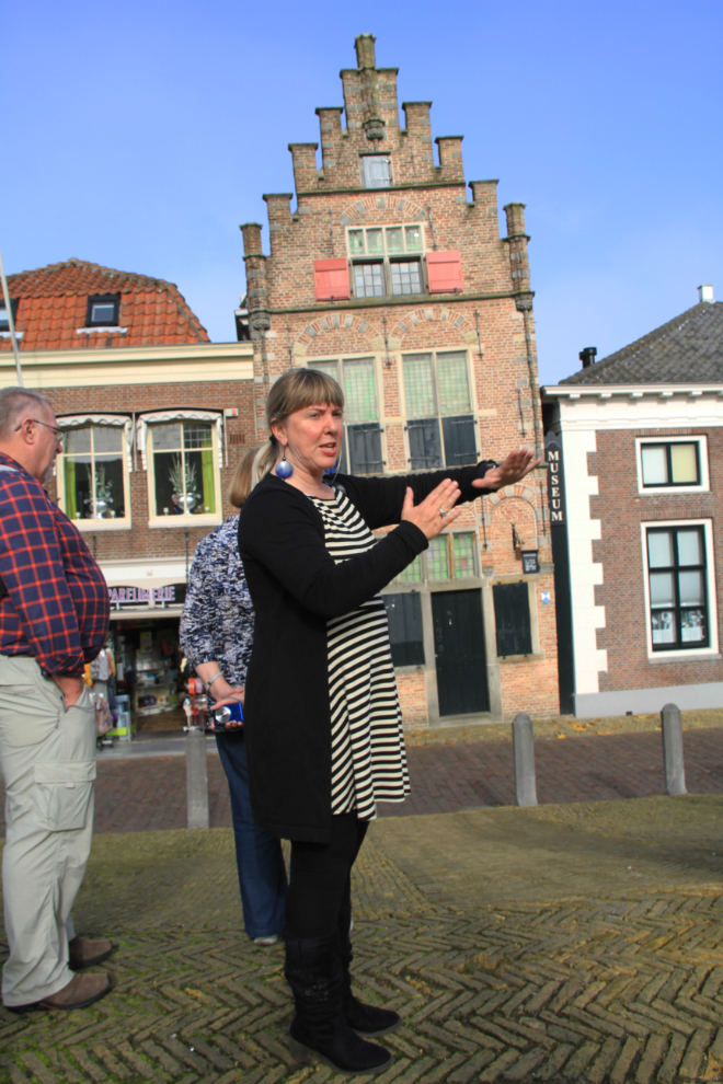 Our Key Tours guide, Marleen, in Edam