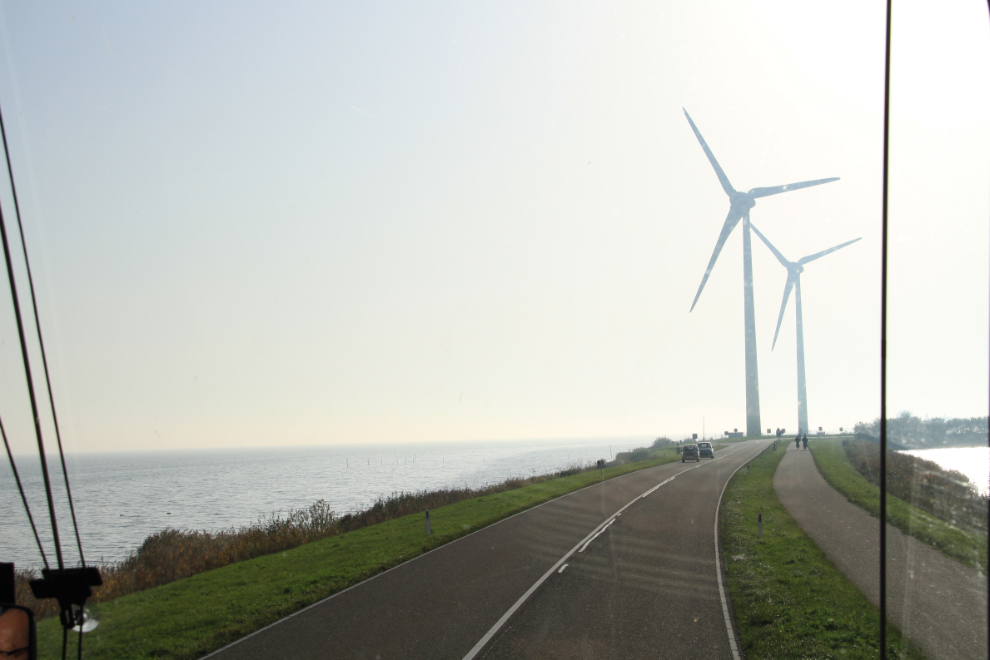 Wind turbines in the Netherlands