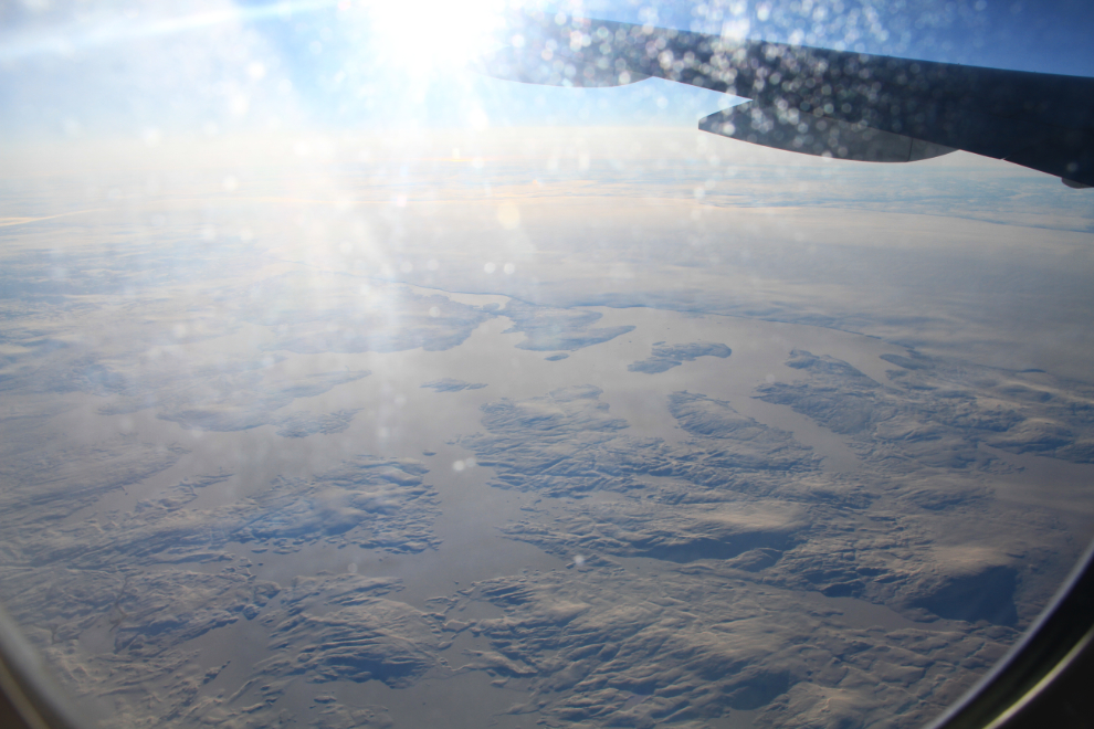 Aerial view of Nunavut