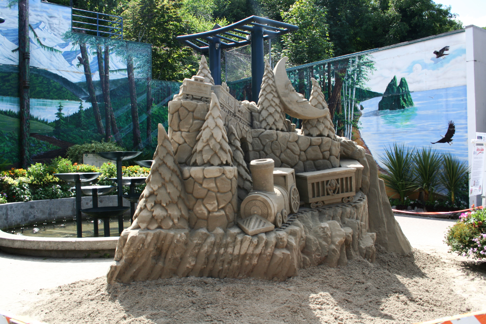 Sand-castle trains