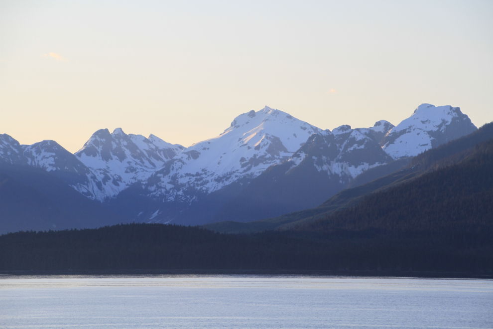 Morning light on Admiralty Island, Alaska