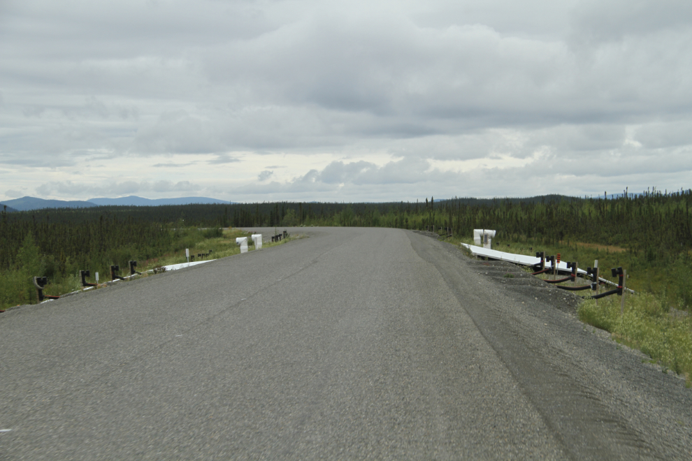 Permafrost testing area, Alaska Highway