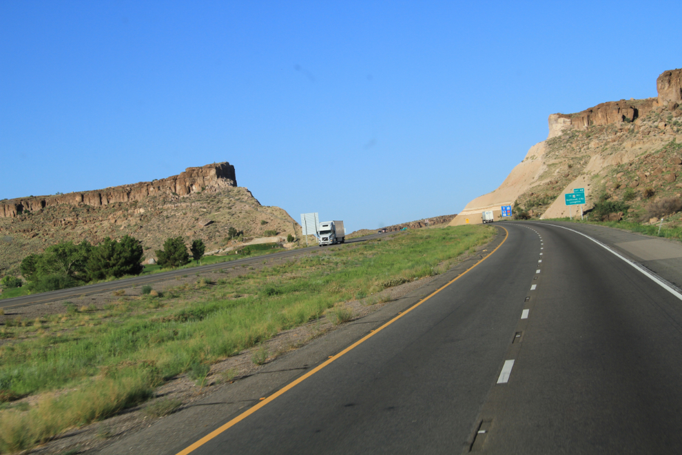 Highway 93 west of Kingman AZ