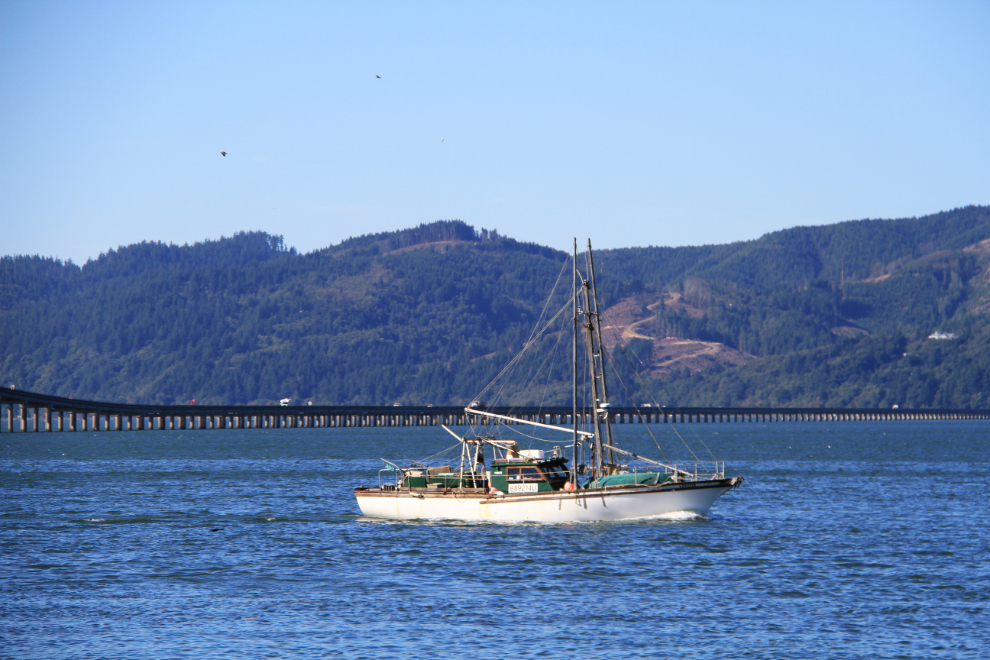 A fine-looking fishboat at Astoria, Oregon
