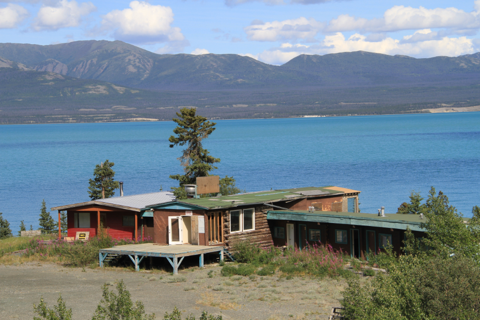 Abandoned Bayshore Lodge on Kluane Lake, Yukon