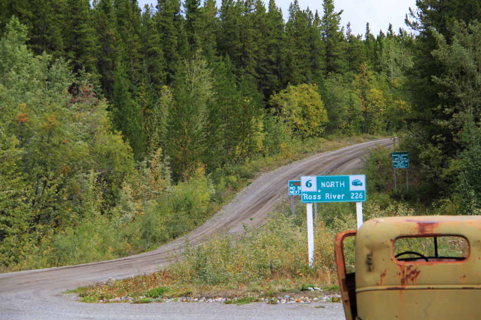 Start of the Canol Road, Yukon
