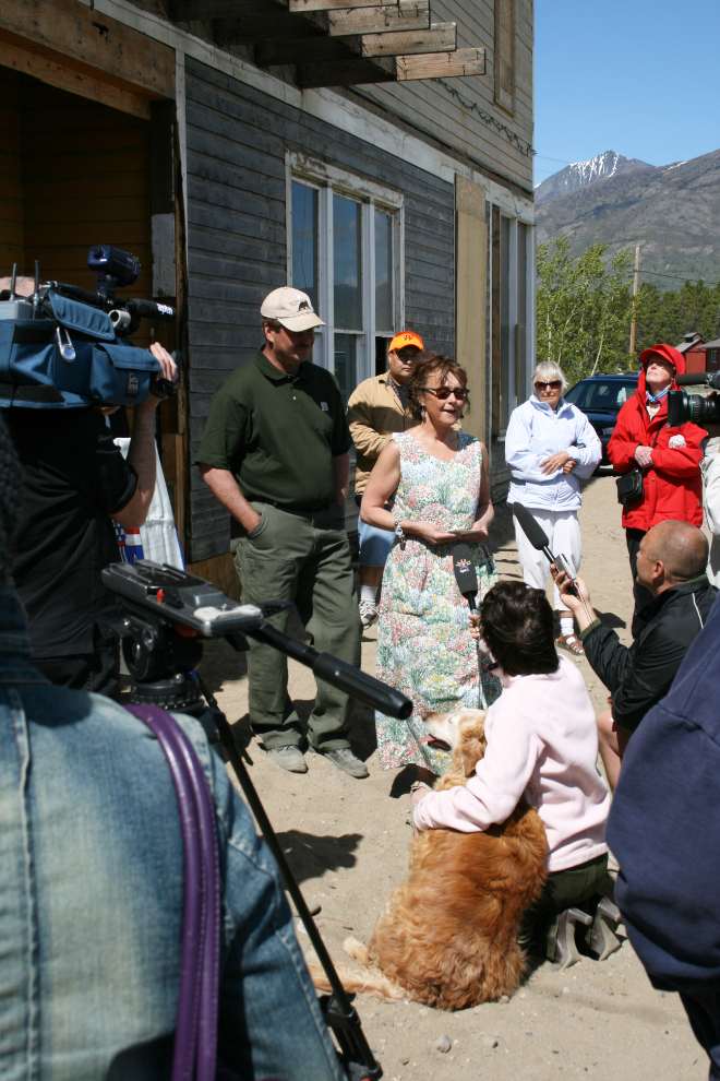 Dedication of the Caribou Hotel as a Yukon Heritage Site, 2008