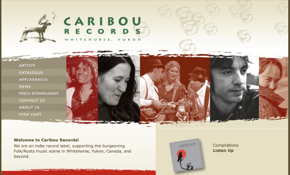 Caribou Records, Whitehorse, Yukon
