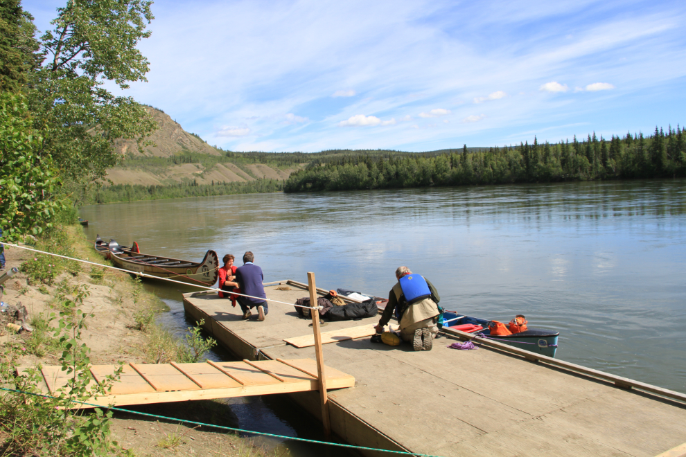 The Yukon River at Carmacks