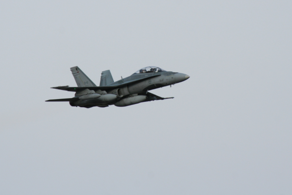 CF-18 at Whitehorse, Yukon