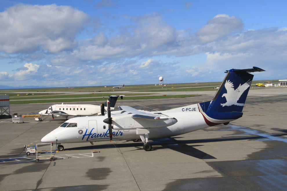 Hawkair and Central Mountain Air at YVR