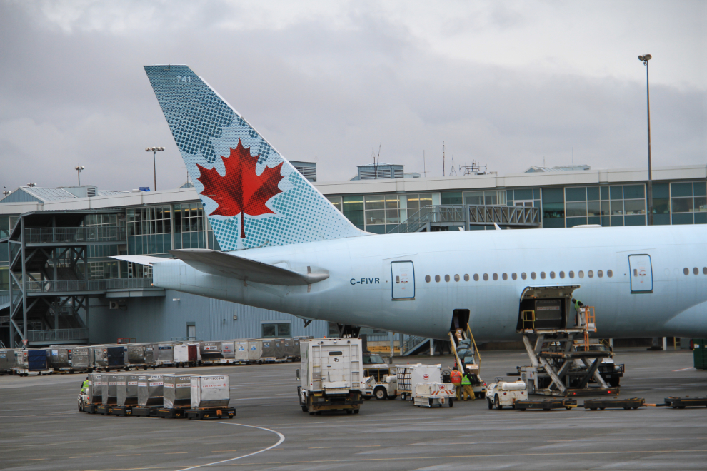 Aircraft at YVR, Vancouver International Airport
