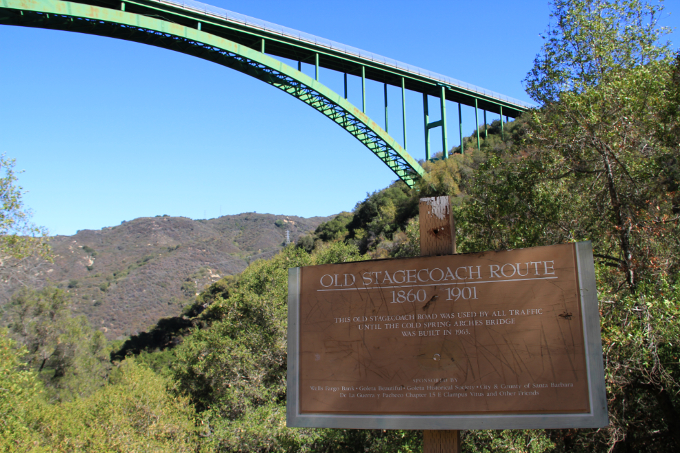 Cold Springs Arch Bridge, California