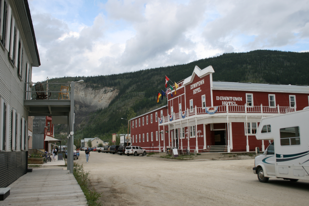 The Downtown Hotel in Dawson City, Yukon