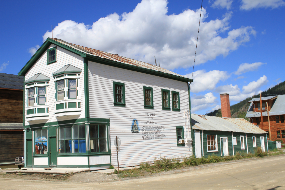 Historic building in Dawson City, Yukon