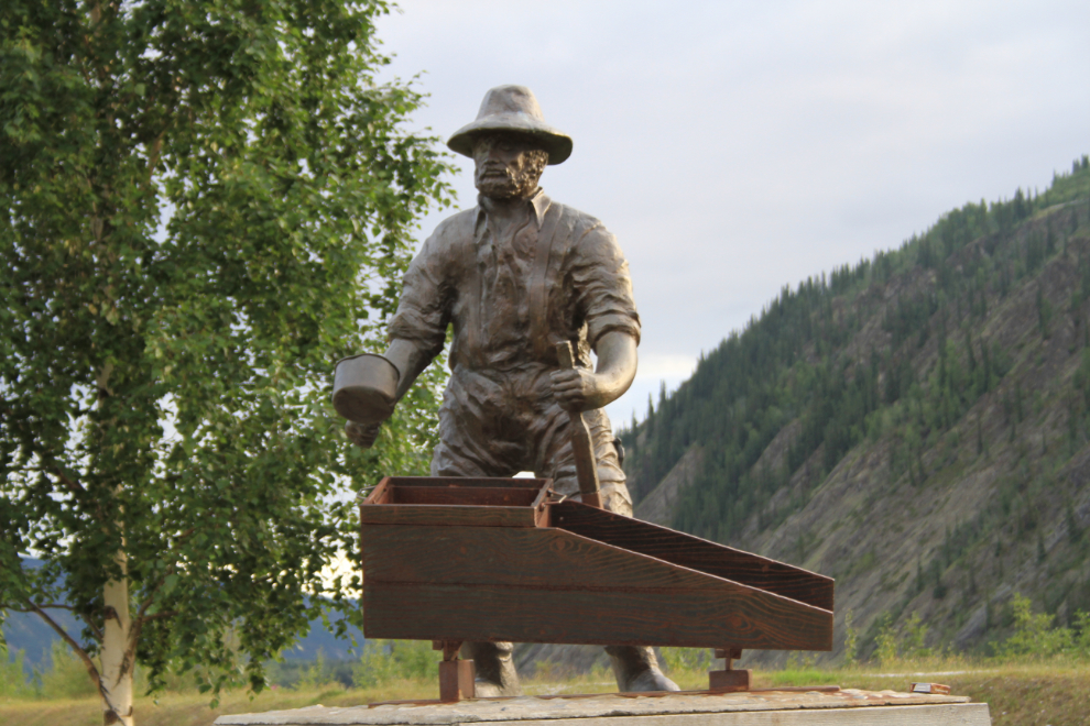 Tribute to the Miner, designed by Dawson artist Halin de Repentigny