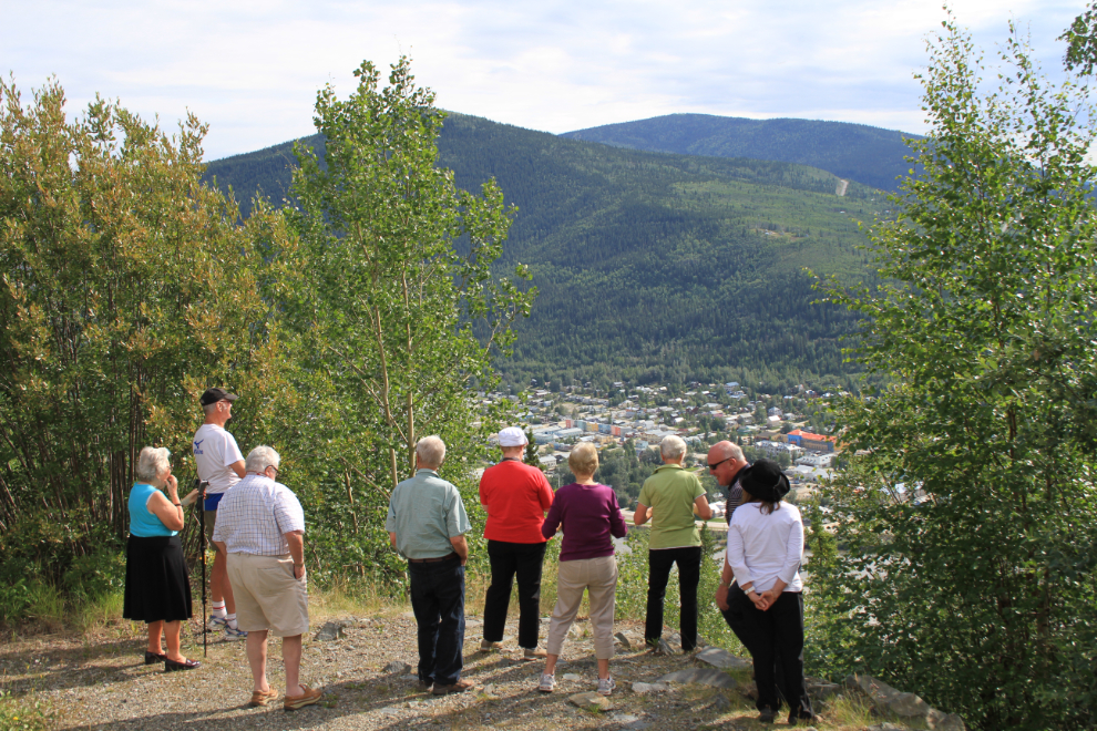 Dawson City from the Top of the World Highway
