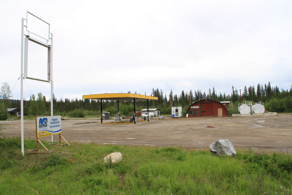 AFD fuel cardlock at Dempster Corner, Yukon