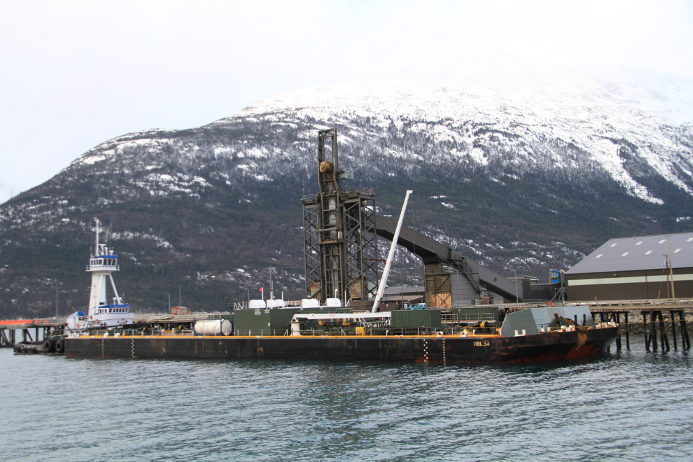 Fuel tanker DBL54 at Skagway, Alaska