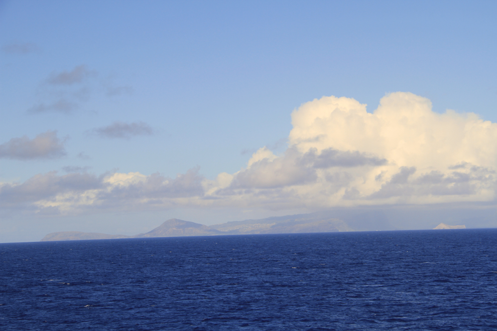 First sighting of Oahu from the Celebrity Solstice