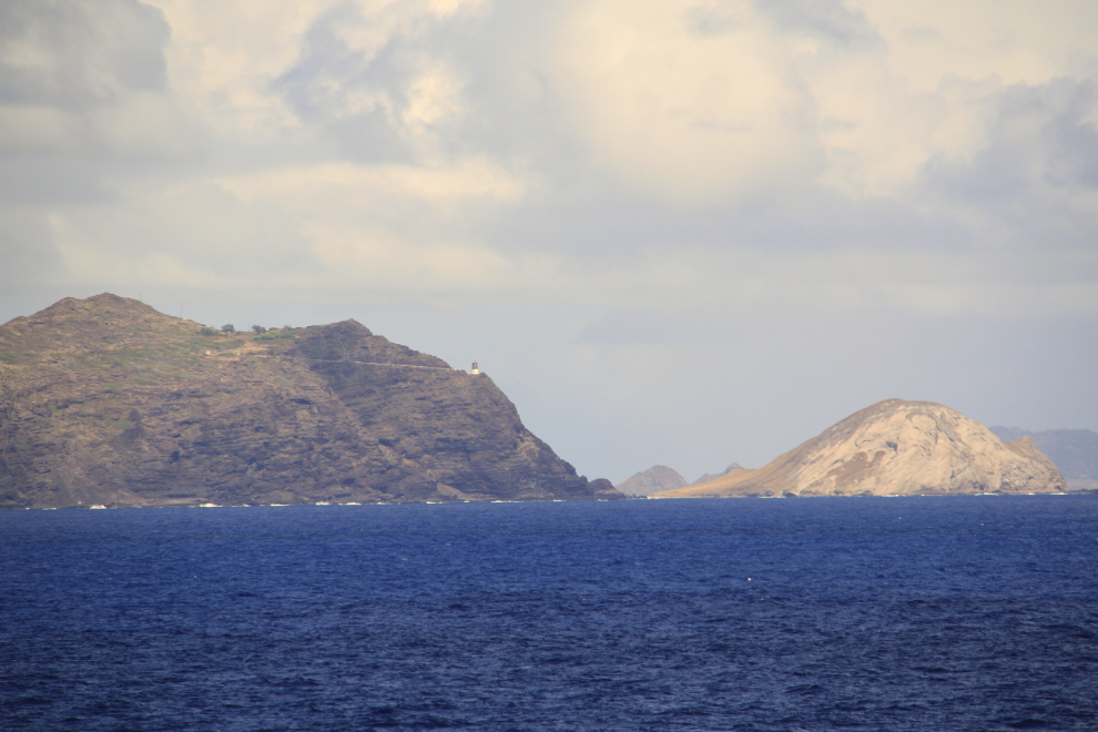 Makapuu Point, the lighthouse and Manana Island 
