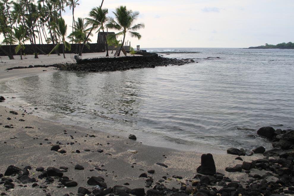 Keone'ele Cove at Puuhonua o Honaunau National Historical Park, Hawaii