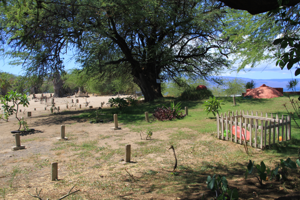 Burial site at Lahaina, Maui