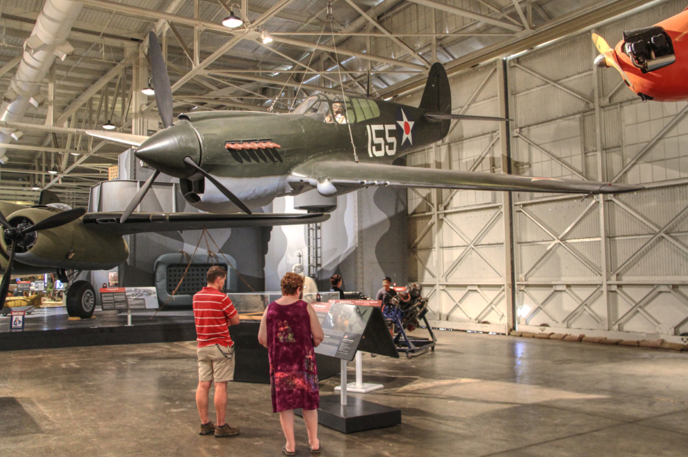 Curtiss P-40E Warhawk - Pacific Aviation Museum Pearl Harbor, Hawai'i