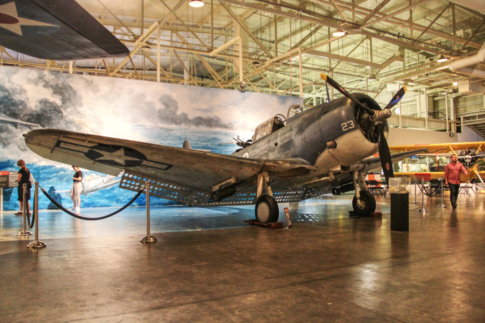 Douglas SBD-3 Dauntless - Pacific Aviation Museum Pearl Harbor, Hawai'i