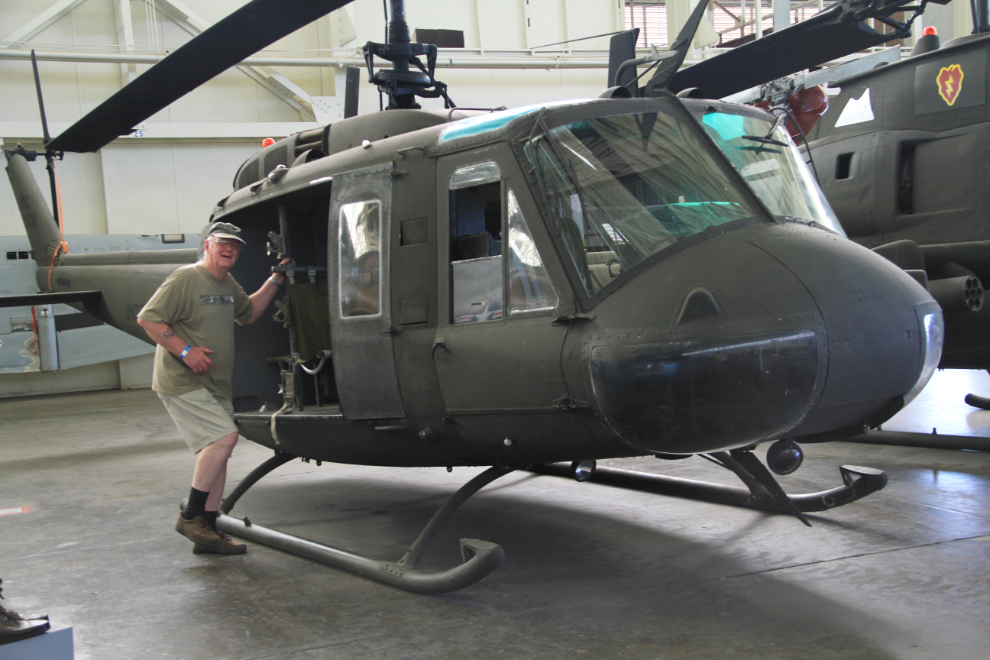 Bell UH-1 Iroquois helicopter - Pacific Aviation Museum Pearl Harbor, Hawai'i