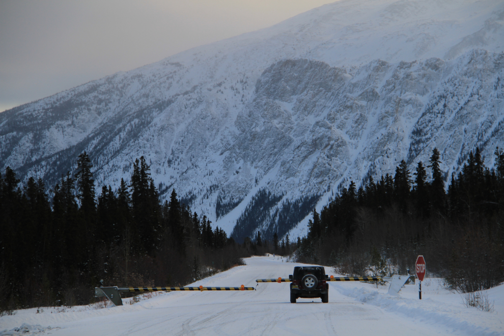 The South Klondike Highway is closed