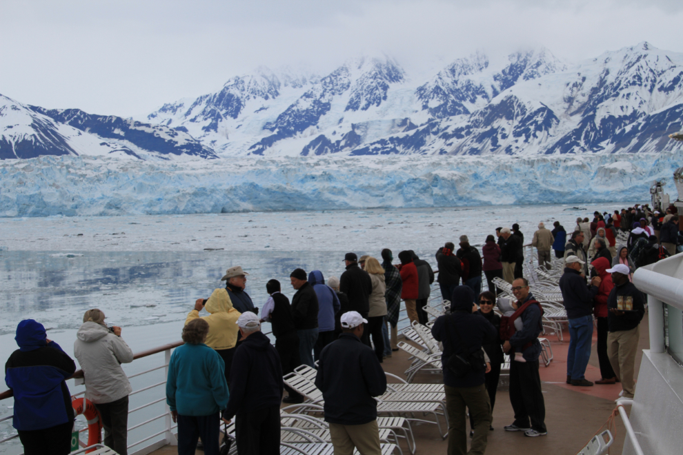 Celebrity Millennium at Hubbard Glacier, Alaska