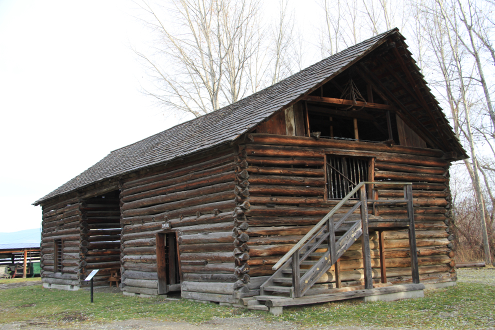The barn at Father Pandosy Mission at Kelowna, BC