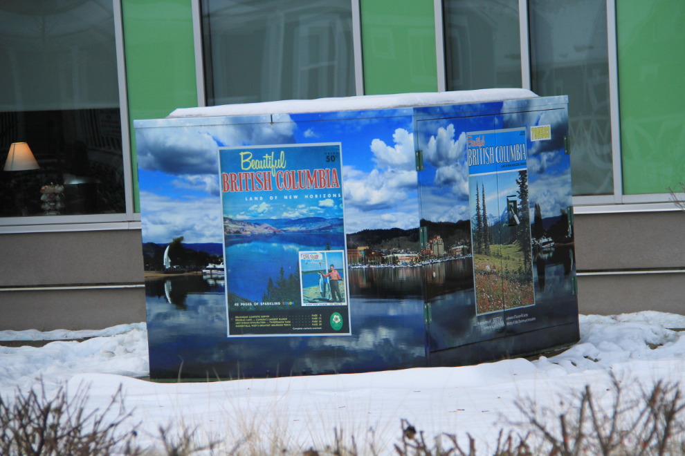 Kelowna's decorated utility boxes