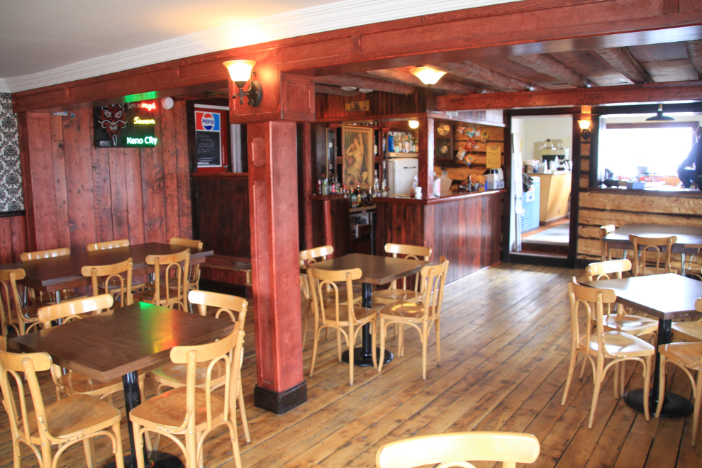Bar in Keno City, Yukon