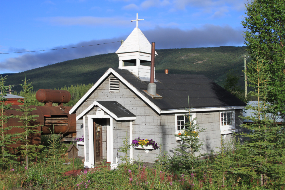 Church / library in Keno City, Yukon