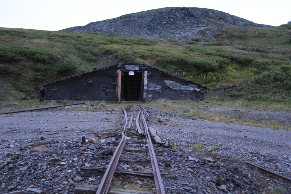 Old mine near the top of Keno Hill
